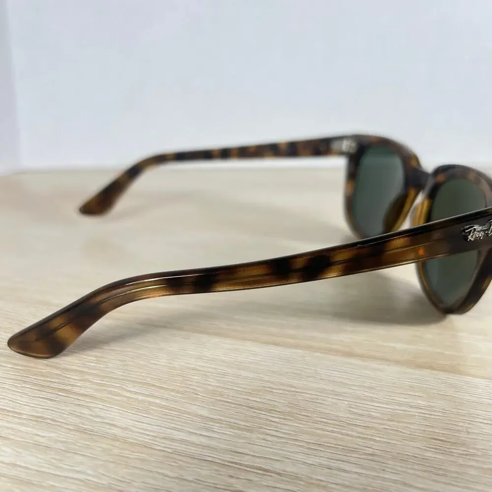 Ray-Ban RB4168 Meteor 710 Sunglasses Tortoise Shell READ DESC Italy